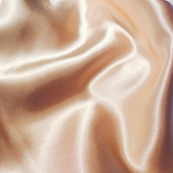 Dusty Peach Satin