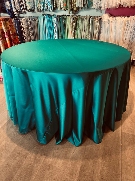 Teal Satin