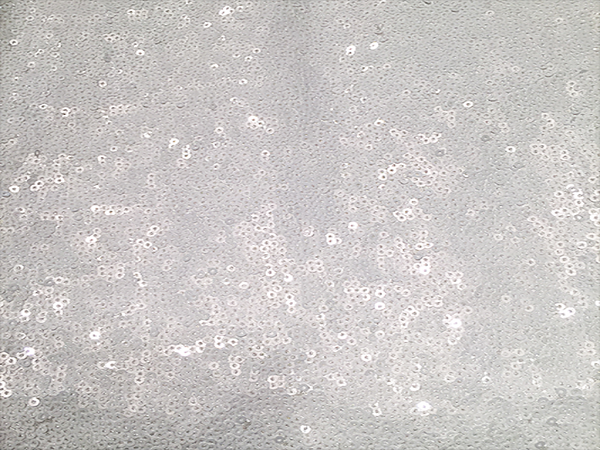 White Shimmer Sequins