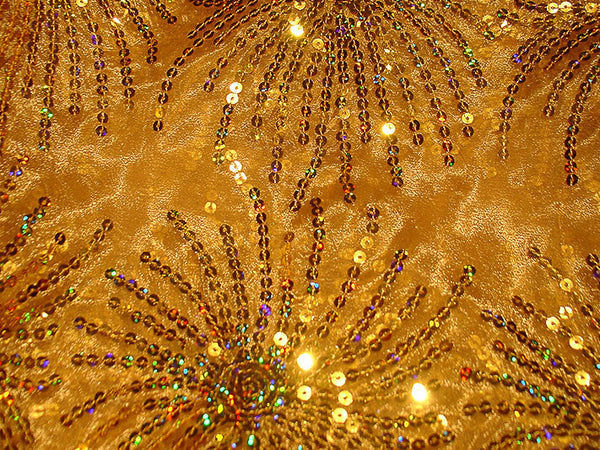 Gold Burst Sequins