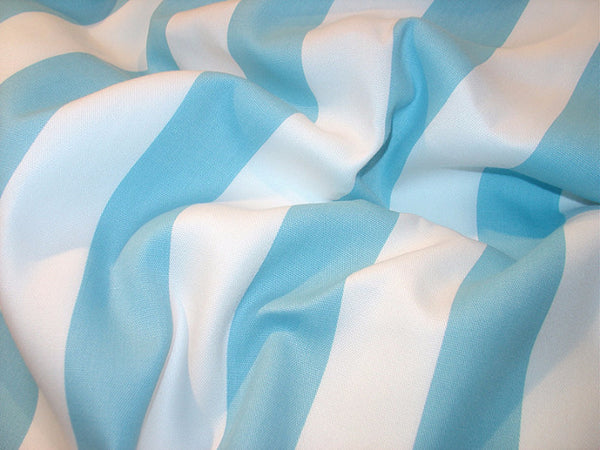 Turquoise Awning Stripe