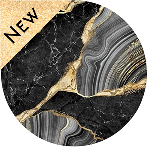 Black Marble Placemat
