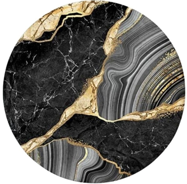 Black Marble Placemat