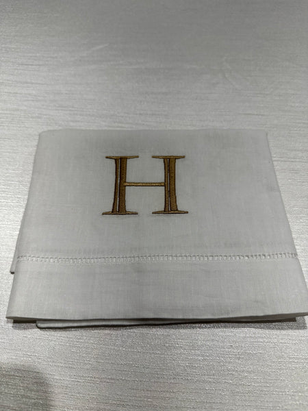 Custom Embroidered Napkins