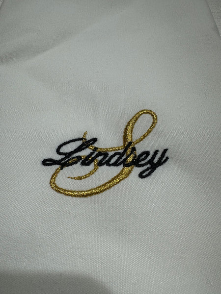 Custom Embroidered Napkins