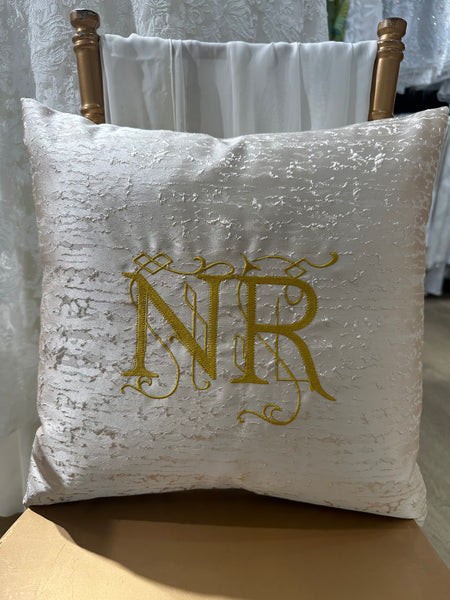 Custom Embroidered Pillows