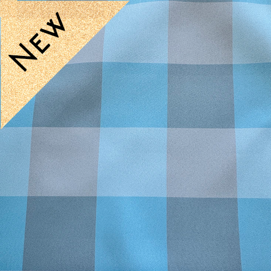 Turquoise Check Napkin