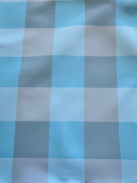 Turquoise Check Napkin