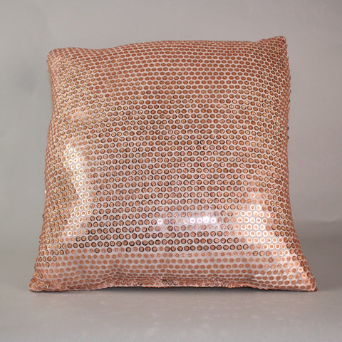 Rose Gold Sparkler Pillow