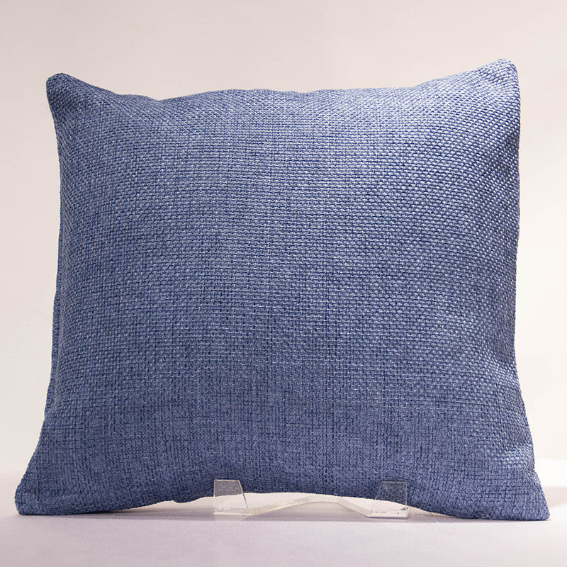 Blue Jute Pillow