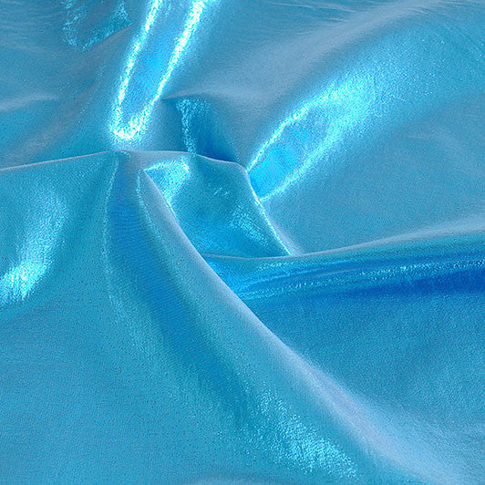 Turquoise Tissue Lamé